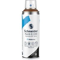 Schneider Paint-It 030 Supreme DIY Acrylspray Sprühfarbe brown matt von Schneider