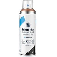 Schneider Paint-It 030 Supreme DIY Acrylspray Sprühfarbe copper metallic von Schneider