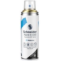 Schneider Paint-It 030 Supreme DIY Acrylspray Sprühfarbe gold metallic von Schneider