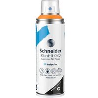 Schneider Paint-It 030 Supreme DIY Acrylspray Sprühfarbe light orange matt von Schneider