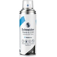 Schneider Paint-It 030 Supreme DIY Acrylspray Sprühfarbe silver metallic von Schneider