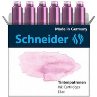 Schneider Pastell Tintenpatronen für Füller Lilac 6 St. von Schneider