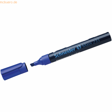 Schneider Permanentmarker 233 blau von Schneider