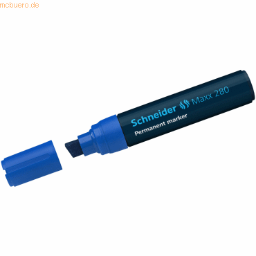 Schneider Permanentmarker 280 blau von Schneider