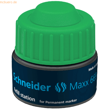 Schneider Permanentmarker Refill-Station 669 grün von Schneider