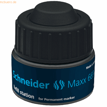 Schneider Permanentmarker Refill-Station 669 schwarz von Schneider