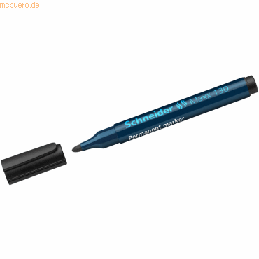 Schneider Permanentmarker mit Rundspitze 1-3mm schwarz von Schneider