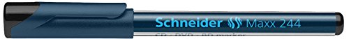 Schneider Schreibgeräte CD-, DVD-, BD-Marker Maxx 244, 0,7 mm, schwarz von Schneider Schreibgeräte