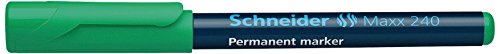 Schneider Schreibgeräte Permanentmarker Maxx 240, 1-2 mm, grün von Schneider