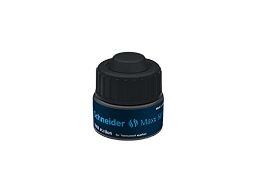 Schneider Schreibgeräte Refill station Maxx 669, Nachfülltinte für Permanent-Marker 250, 30 ml, schwarz von Schneider