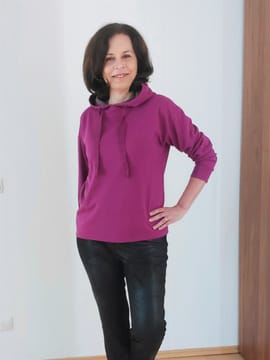 Katja - Pulli mit großem Kragen von Schnitte 4 friends