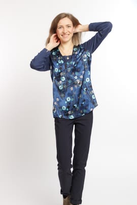 Langarmshirt Luna von Schnittmuster Berlin