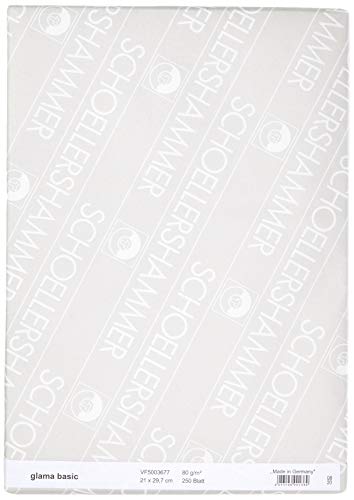 Schoellershammer Glama Basic Transparentpapier, A4, 80 g/m², 250 Blatt von Schoellershammer