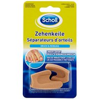 Scholl Zehenschutz Zehenkeile 26218 beige, 3 St. von Scholl