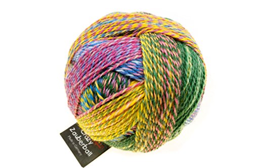 Schoppel Zauberball Crazy Malerwinkel 2334 | nachhaltige Sockenwolle mit Farbverlauf zum Stricken oder Häkeln | 100g von Schoppel