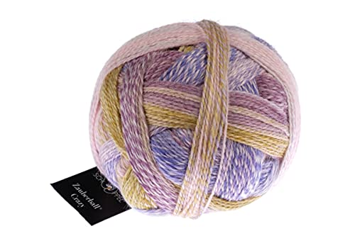 Schoppel Zauberball Crazy | Nachhaltige Sockenwolle mit Farbverlauf | Sockengarn zum Stricken oder Häkeln | bunte Strumpfwolle 100g (2473 Lockstoff) von Schoppel