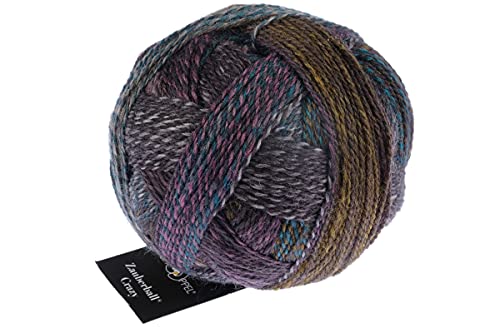 Schoppel Zauberball Crazy | Nachhaltige Sockenwolle mit Farbverlauf | Sockengarn zum Stricken oder Häkeln | bunte Strumpfwolle 100g (2475 Hintergrundrauschen) von Schoppel