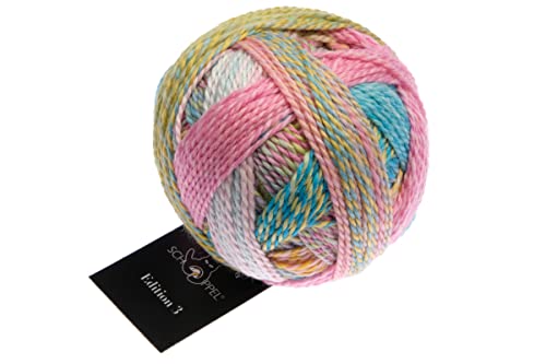 Schoppel Zauberball Edition 3, reine Merinowolle | 100% Wolle | Merino extrafine für Nadelstärke 3-3,5 mm, 50g (2513 Gastgeschenk) von Schoppel