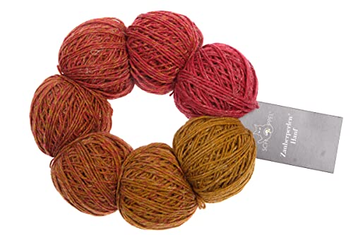 Schoppel Zauberperlen Hanf Zauberball Wolle 2526 Byzantino, Organic Merino fine Wolle mit Farbverlauf zum Stricken oder Häkeln, 100g, 400m, Nadelstärke 2-3 mm von Schoppel