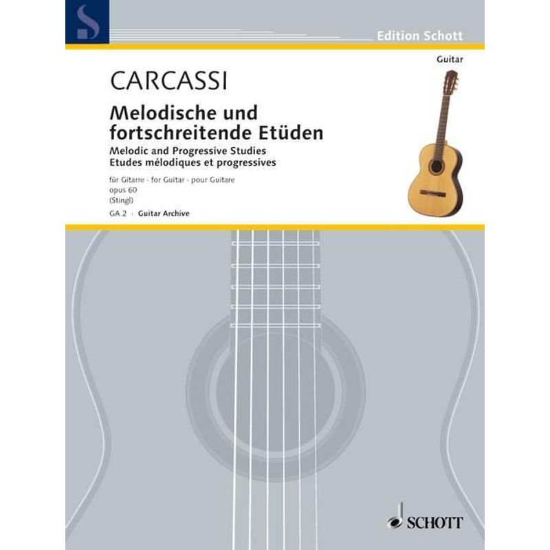 Melodische Und Fortschreitende Etüden, Geheftet von Schott Music GmbH & Co. KG