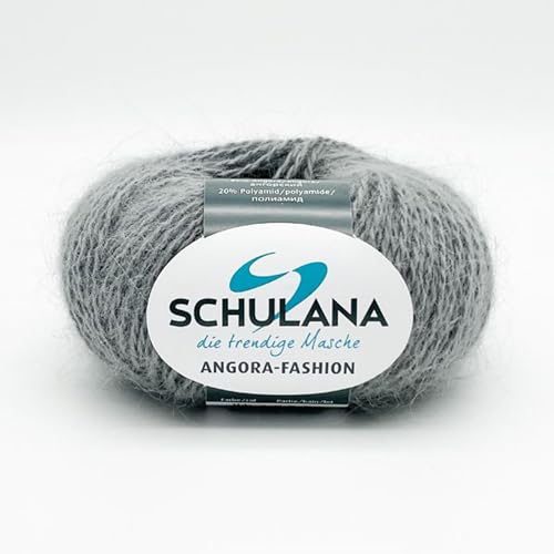 Angora-Fashion von Schulana 00114 - Mausgrau von Schulana