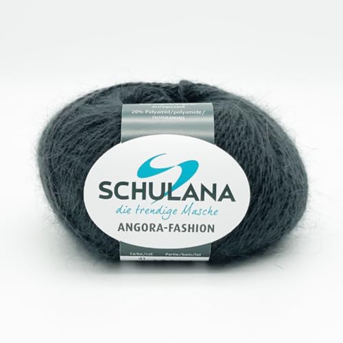 Angora-Fashion von Schulana 0041 - Anthrazit von Schulana