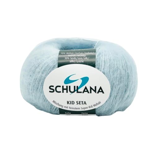 Schulana - Mohairwolle - 25g Strickgarn - zarte & hochwertige Kid-Mohair-Wolle von Schulana