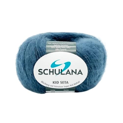 Schulana - Mohairwolle - 25g Strickgarn - zarte & hochwertige Kid-Mohair-Wolle von Schulana