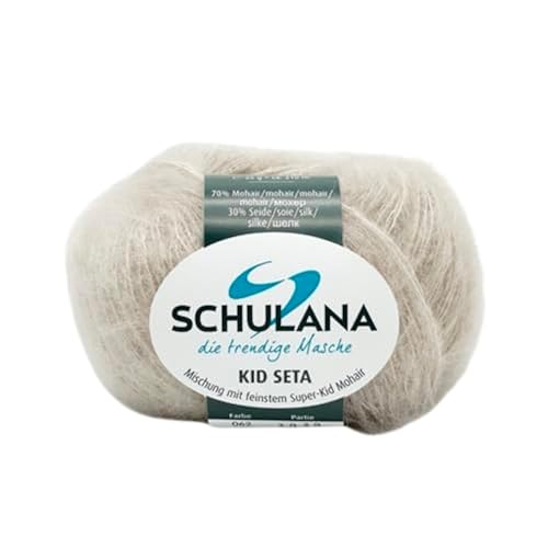 Schulana - Mohairwolle - 25g Strickgarn - zarte & hochwertige Kid-Mohair-Wolle von Schulana