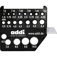 addiDimension Nadelmaß mit Messer von Schwarz