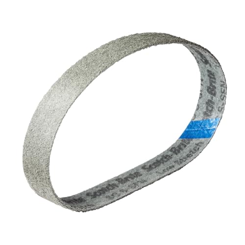 1 Stück 3M Scotch-Brite Vliesband/Schleifband SC-BL | 50 x 1020 mm | z.B. für Metabo BS 175 / BS 200 | Körnung nach Wahl (A-sfn (sfn - Korn 800) grau) von Score Abrasives