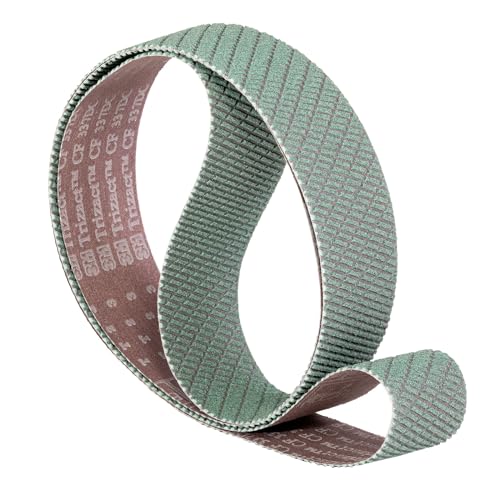 3M Trizact 337DC CF Schleifband für Messermacher | 50 x 2000 mm | 1 Stück | Körnung: A160 (P120) von Score Abrasives