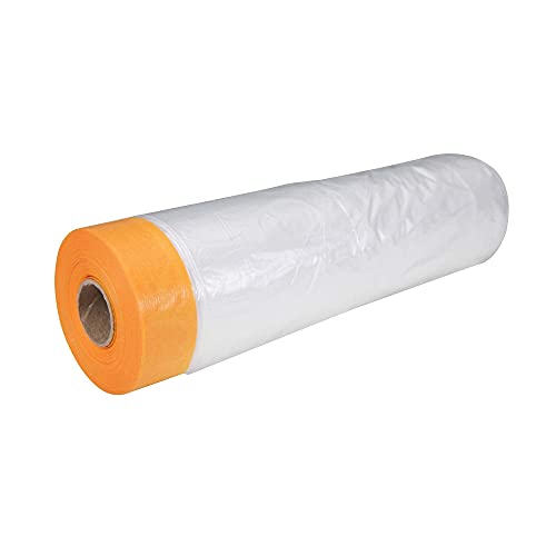 Scorprotect Goldband Klebeband Washitape mit Abdeckfolie 7 my Rolle (1100 mm x 25 m) von Scorprotect