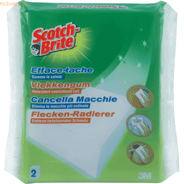 Scotch Brite Fleckenradierer VE=2 Stück von Scotch Brite