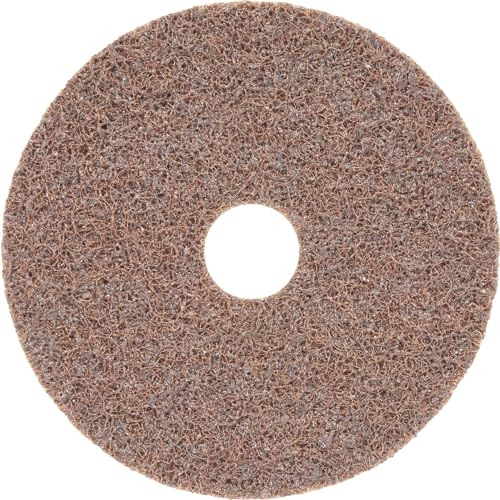 Scotch-Brite Vliesscheibe SC-DH mit Zentrierung, braun, 125 mm, 22 mm, A, coarse, 20 Stück / Karton Scotch-Brite Vliesscheibe SC-DH mit Zentrierung, braun, 125 mm, 22 mm, A, coarse, 20 Stück / Karton von Scotch-Brite