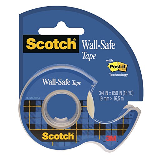 Scotch Schnecken-Klebeband Wall-Safe, 19 mm x 16,5 m von Scotch