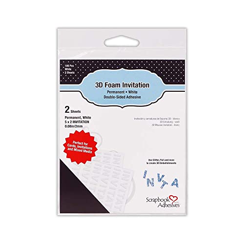 Scrapbook Adhesives by 3L 3D Foam Invitation von Scrapbook Adhesives