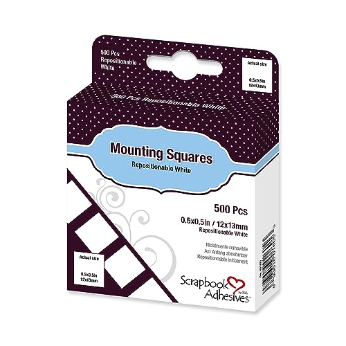 Scrapbook Adhesives Montagequadrate, Weiß von Scrapbook Adhesives