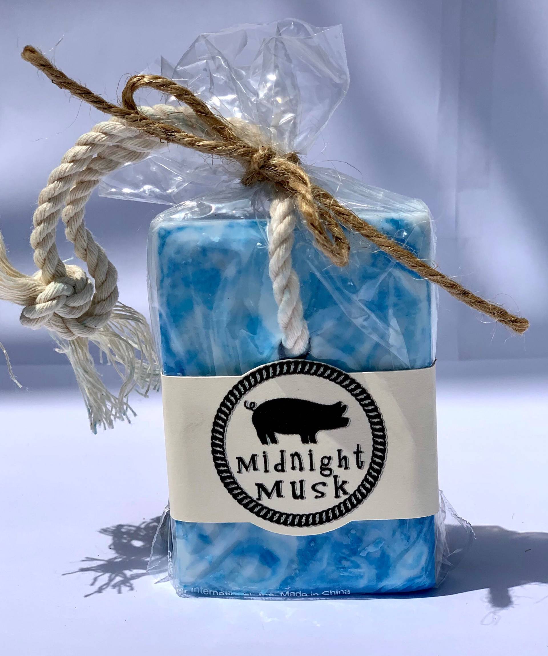 Midnight Musk Esel Milchseife Am Seil von ScrubnOnTheFarm