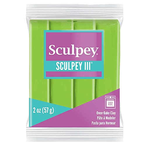 Sculpey III Polymer Clay 2oz-Granny Smith von Sculpey