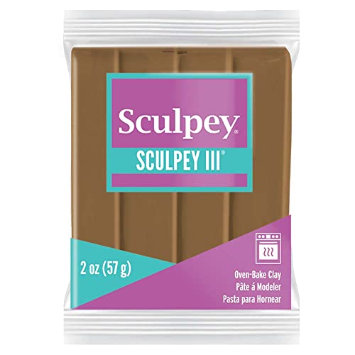 Sculpey Modeliermasse, Haselnussbraun (-77) von Sculpey