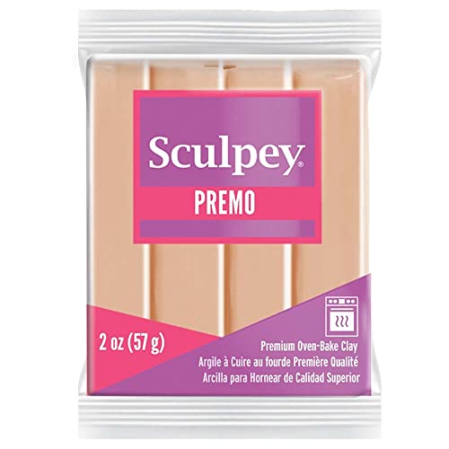 Sculpey Premo ofenhärtende Modelliermasse, beige, Beige von Sculpey