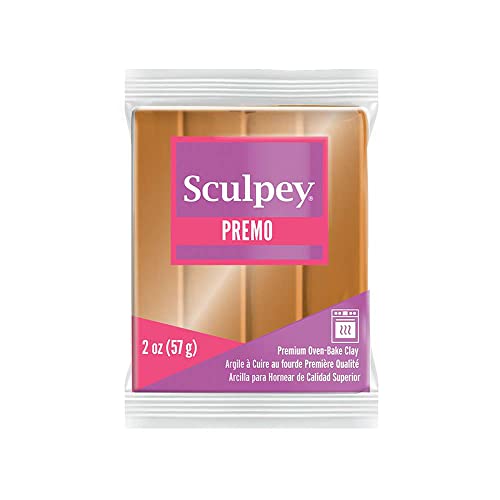 polyform Sculpey Premo ofenhärtende Modelliermasse Gold von Sculpey