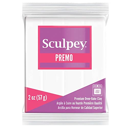 Sculpey Premo ofenhärtende Modelliermasse weiß, 2oz von Sculpey