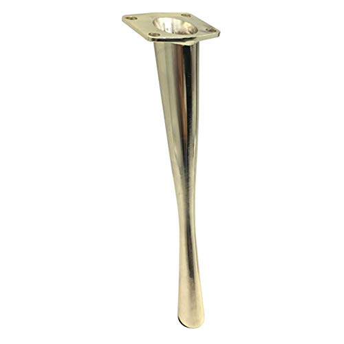 SdaryWare Möbelbeine aus Metall, 17 cm/23 cm lang, Schrankbeine, Couchtisch, TV-Ständerbeine, Möbelsofa-Stützfuß, Gold/Silber(B-170 mm (6,6 Zoll)) von SdaryWare