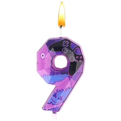Fortnit Kerzen Nummer 9, Fortnit Geburtstags Kerzen, Geburtstagsdeko 9, Dekoration Kerzen, Kuchen Dekoration, Partyzubehör, Jungen und Mädchen, für Baby Shower, Kinder Geburtstag Party, Jubiläum Fortnit Kerzen Nummer 9, Fortnit Geburtstags Kerzen, Geburtstagsdeko 9, Dekoration Kerzen, Kuchen Dekoration, Partyzubehör, Jungen und Mädchen, für Baby Shower, Kinder Geburtstag Party, Jubiläum von Sdjuifsd