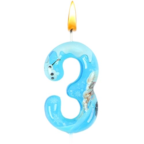 Froze Kerzen Nummer 3, Els Kerzen Geburtstag, Kuchen Deko Kerzen, 3th Geburtstagskerzen, Eiskönigi Geburtstag Dekoration, Cake Topper, Partyzubehör, Mädchen, Jubiläum, Hochzeitsfeier Froze Kerzen Nummer 3, Els Kerzen Geburtstag, Kuchen Deko Kerzen, 3th Geburtstagskerzen, Eiskönigi Geburtstag Dekoration, Cake Topper, Partyzubehör, Mädchen, Jubiläum, Hochzeitsfeier von Sdjuifsd