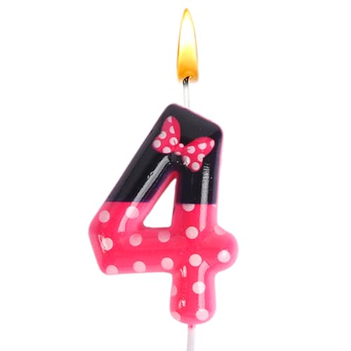 Minni Kerzen Zahlen 4, Minni Geburtstagsdeko, Minni Geburtstags Kerze, Partykerzen, Cake Topper, Kuchen Dekoration, Mädchen, Partyzubehör, Babyparty, Hochzeitsfeier, Jubiläumsfeier Minni Kerzen Zahlen 4, Minni Geburtstagsdeko, Minni Geburtstags Kerze, Partykerzen, Cake Topper, Kuchen Dekoration, Mädchen, Partyzubehör, Babyparty, Hochzeitsfeier, Jubiläumsfeier von Sdjuifsd
