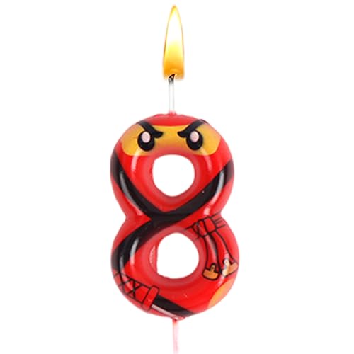 Ninja Geburtstagsdeko 8 Jahre, Ninja Geburtstags Kerzen, Kerzen Zahlen 8, Kinder Geburtstags, Kuchen Dekoration, Jungen, Tortendeko, Partyzubehör, Geburtstagsfeier, Jubiläum, Themaparty Ninja Geburtstagsdeko 8 Jahre, Ninja Geburtstags Kerzen, Kerzen Zahlen 8, Kinder Geburtstags, Kuchen Dekoration, Jungen, Tortendeko, Partyzubehör, Geburtstagsfeier, Jubiläum, Themaparty von Sdjuifsd