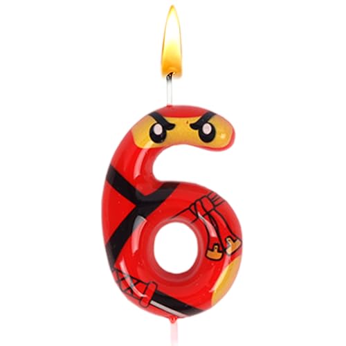 Ninja Kerzen Zahlen 6, Ninja Geburtstags Kerzen, Geburtstagsdeko 6 Jahre, Kuchen Dekoration, Kinder Geburtstags, Jungen, Tortendeko, Partyzubehör, Jubiläum, Geburtstagsfeier, Themaparty Ninja Kerzen Zahlen 6, Ninja Geburtstags Kerzen, Geburtstagsdeko 6 Jahre, Kuchen Dekoration, Kinder Geburtstags, Jungen, Tortendeko, Partyzubehör, Jubiläum, Geburtstagsfeier, Themaparty von Sdjuifsd